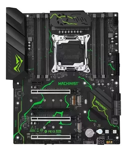 Placa-mãe X99 Machinist Atx Mr9s Ddr4 Xeon E5 2676 V3 16 Gb