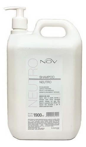 Kit Profesional Nov Alisado + Shampoo Neutro + Ampollas K