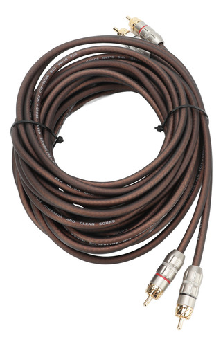 Cable Rca De Coche De 5 M Para Subwoofers Estéreo