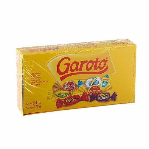 Dulces, Chocolates Brasileños Importados Garoto® 170g