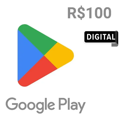 Google Play Gift Card R$ 100 (Digital) - R$ 100