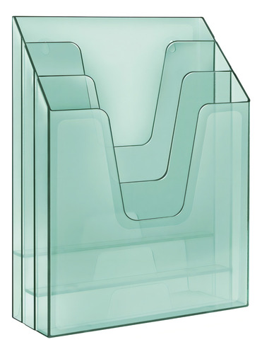 Pasta Acrimet 864 0 Organizadora Vertical Fume Cor Verde