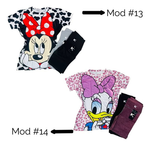 Conjunto Cómic Blusón Overzise +1 Biker Kirios