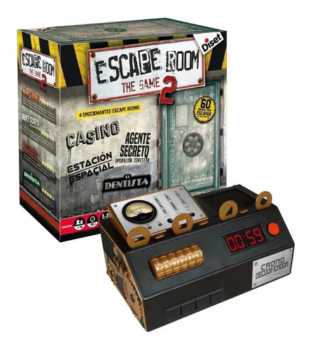 Juego De Mesa Sala Escape Room The Game 2 Español Ingenio 