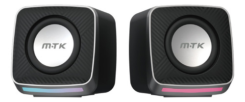 Bocina Para Pc Speaker Subwoofer Portable Con Rgb