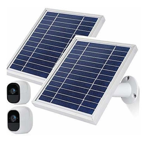 Panel Solar Compatible Con Cámaras Arlo Pro Y Arlo Pro...