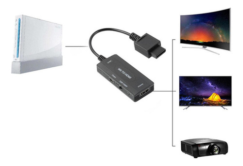 Convertidor Wii A 1080p 720p Compatible Con Todos Los