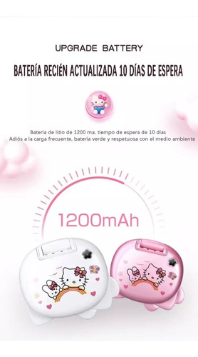 Nuevo Teléfono Plegable De Dibujos Animados De Hello Kitty
