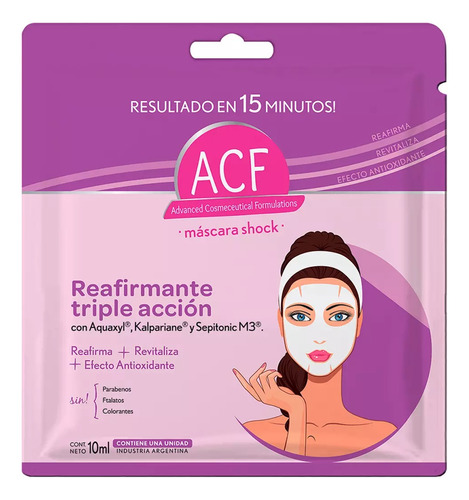 Acf Sheet Masque Relajante Afc