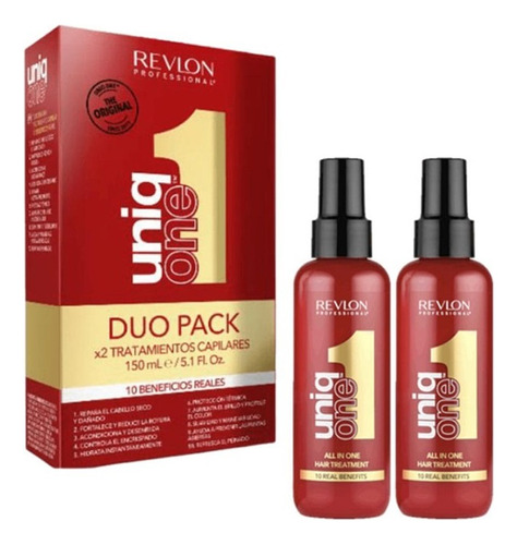 Pack Uniq One 2 Hair Treat X 150 Ml Revlon