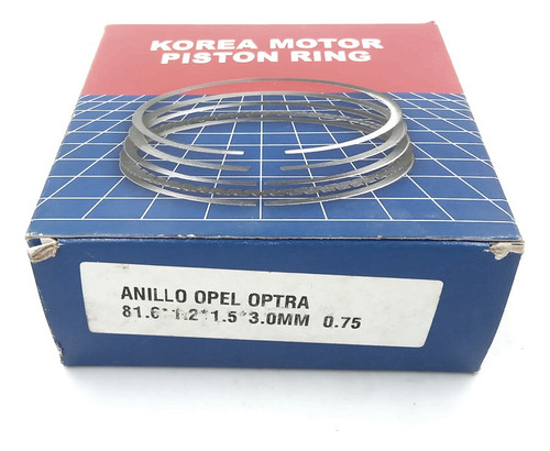 Jgo.anillos 0.30 Optra Limite 81.6 Mm 82.35*1.2*1.5*3 Sar.