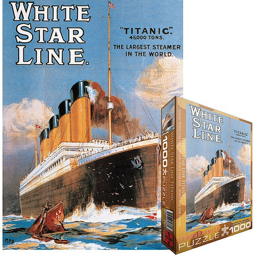 White Star Line Titanic Rompecabezas De 1000 Piezas