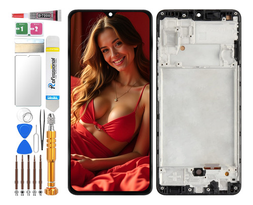 Pantalla Lcd Para Samsung A32 4g A325 A325f A325u A325m A325n A325f A325f/ds Con Marco Zahin