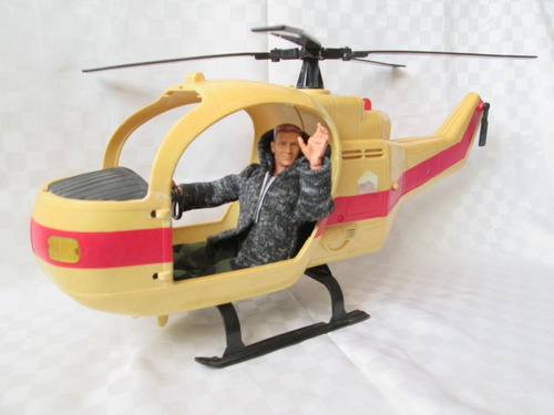 Helicóptero Rescate P 1/6 /12 Aventurero Dragón Gi Joe Etc. (Usado)