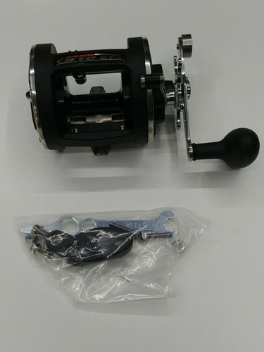 Carretilha Penn Super Level Wind 310 Gt2 Nova Na Caixa Cor Preto