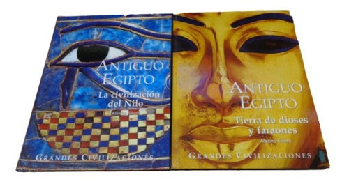 Antiguo Egipto. Alberto Silotti. Folio. 2 Tomos. Tapa D&-.