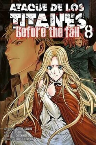 Ataque De Los Titanes Before The Fall Tomo #8 - Panini Manga