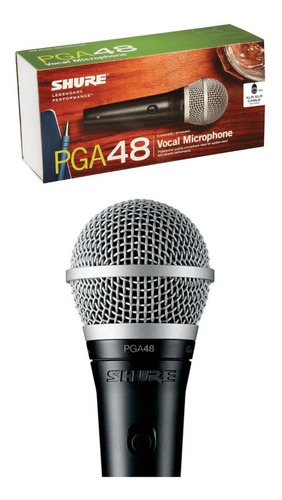 Microfono Shure Pga48 Lc Estudio De Voz Pga-48 Profesional