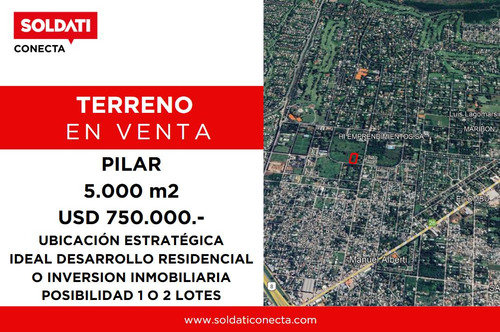 Lote En Manuel Alberti, Pilar Apto Construcción Hasta 8000m2