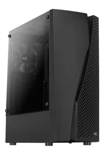 Semitorre Chasis Gamer Aerocool Wave Rgb Vidrio 4 Fans Frgb