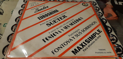 Sueter Euroshima Tess Fontova Maxi Simple Para Difusion 1987
