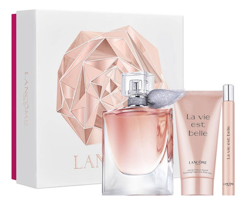 Set La Vie Est Belle Edp 50ml + 10 Ml + Body Lotion 50 Ml 