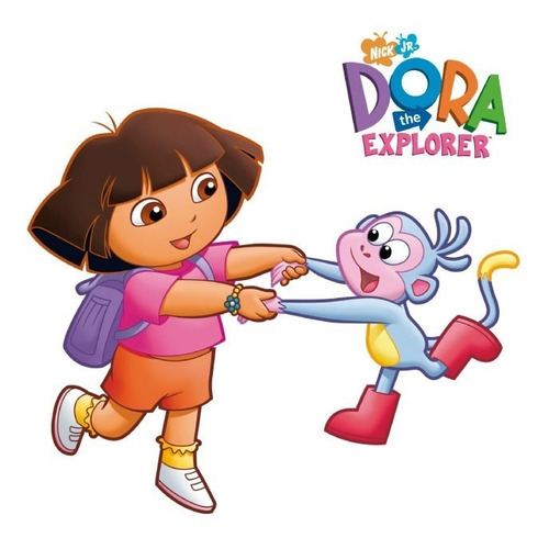 Dora-i 01 Vinilo Decorativo Dora La Exploradora, Calcomanía.
