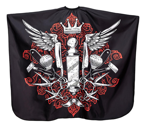 Capa De Peluquería De Vestidos De Corte De Cabello,