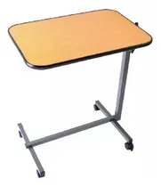Comprar Mesa Hospitalaria Regulable Reforzada Con Ruedas Y Frenos