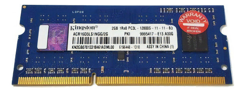 Memoria RAM  2GB 1 Kingston ACR16D3LS1NGG/2G