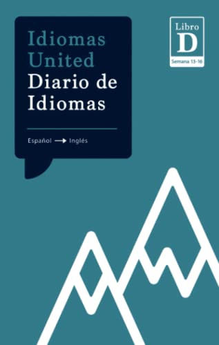 Idiomas United Diario De Idiomas: Español - Ingles: Libro D
