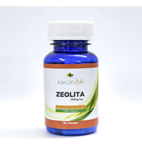 Zeolita Micronizada Clinoptilolita 90 Cápsulas 500 Mg