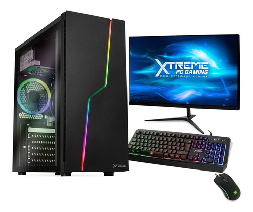 Imagen 1 de 6 de Xtreme Pc Amd Radeon Ryzen 5 5600g 8gb Ssd Monitor 23.8 Wifi