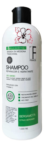  Shampoo Bergamota Y Cola De Caballo Francis® 1lt
