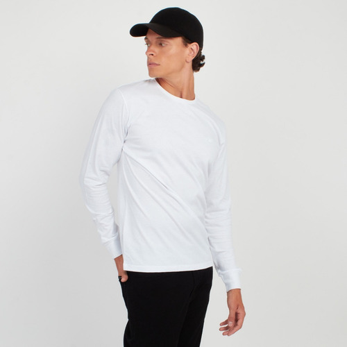 Combo X2 Remeras Lisas M/l Kevingston