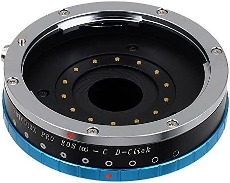 Imagen 2 de 4 de Adaptador De Montura De Lente Fotodiox Pro Iris Compatible C