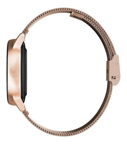 Imagen 4 de 4 de Smartwatch DT NO.1 DT88 Pro 1.3" caja 42mm de acero inoxidable rose gold, malla rose gold de acero y bisel de acero inoxidable