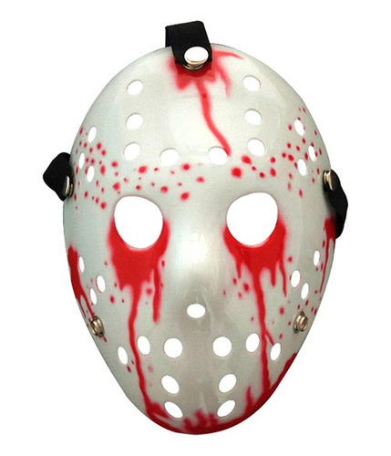 Mascara Jason Con Sangre X Unidad Cotillon Halloween