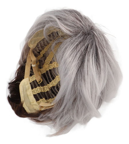 Pelucas Cortas Y Rectas Para Mujer, Elegante, Ajustable, Con