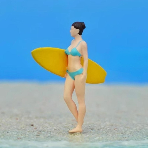 Figura De Surf En Miniatura A Escala 1/64 Figuras Estilo E