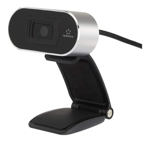 Camara Web Webcam Hd Wc 720p Usb Microfono Zoom Meet Skype Color Negro