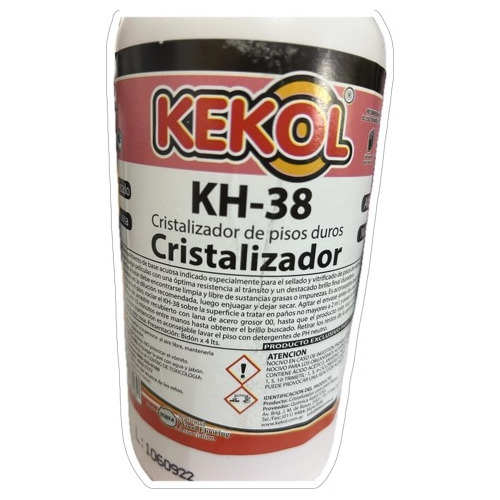 Cristalizador De Pisos Duros, Kekol, Kh-38, Vitrificacion 