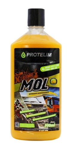 Detergente Desengraxante Xtreme Mol 500ml Protelim