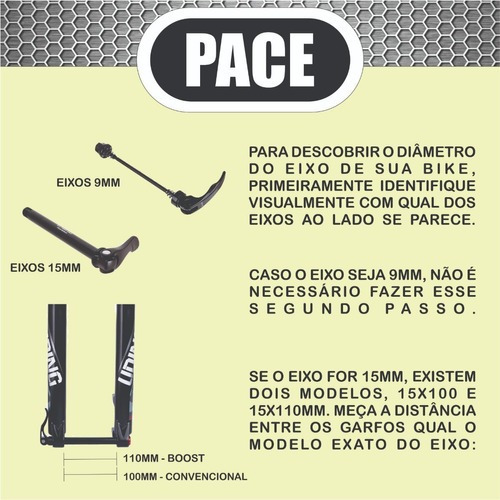 Imagem 6 de 6 de Trans Bike Para Pick-up Pace Montana Strada 9mm Preto