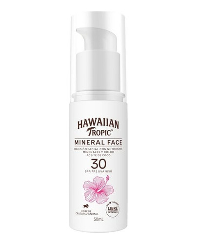 Hawaiian Tropic Protector Solar Facial Mineral Fps 30 50 Ml