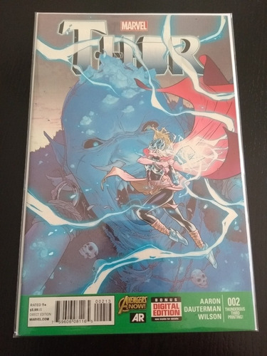 Thor #2 3a Impresión Cómic En Inglés 9.6/10 Jane Foster 