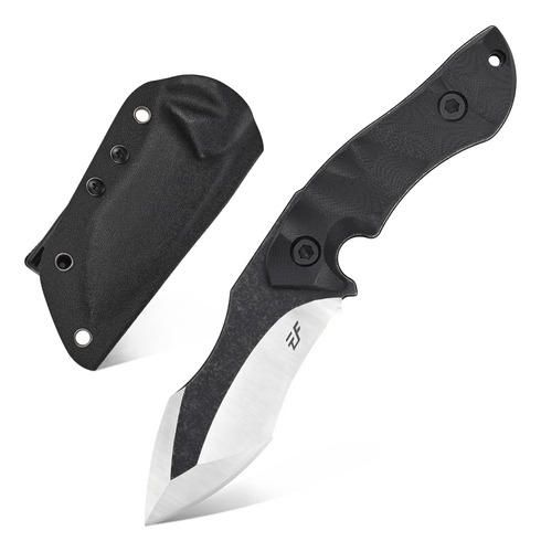 Cuchillo De Supervivencia G10 Hoja 440c Funda Incluida