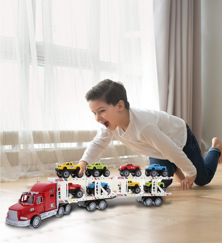Todoterreno Con Motor De Fricción Mozally O Monster Truck Ha
