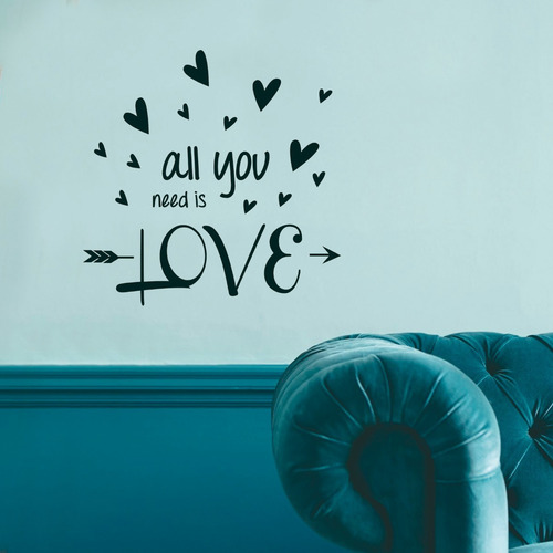 Vinilos Decorativos All You Need Is Love