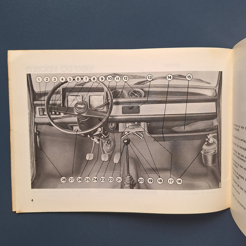 Manual Do Fiat 147 1977 Original S/ Preenchimento Perfeito (Usado)